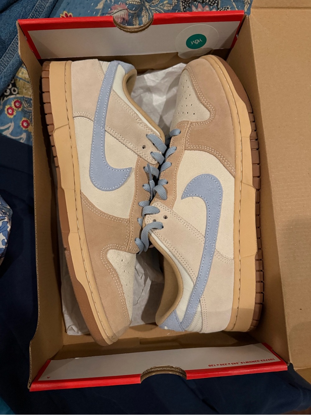Nike Dunk Low “Sanddrift/Light Armory Blue”